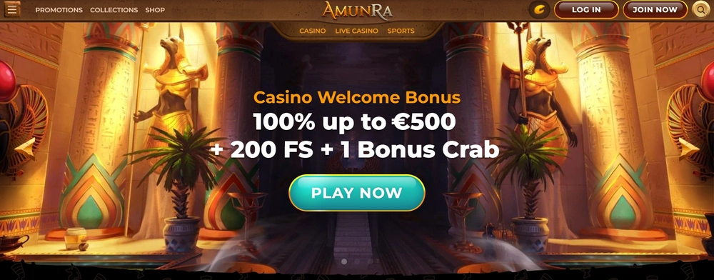 AmunRa Casino Review