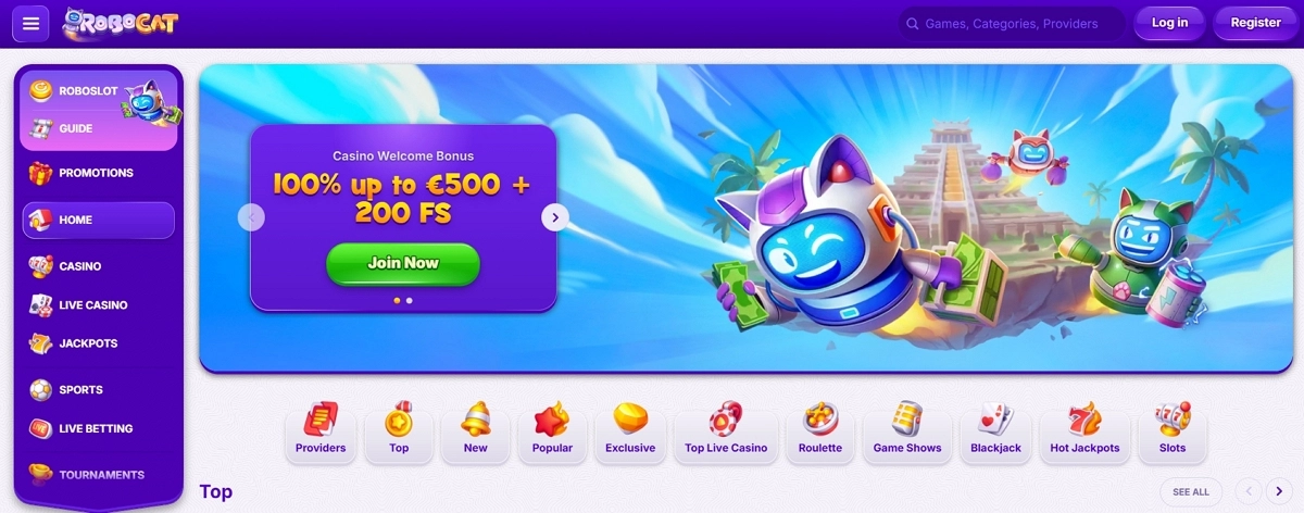 Robocat Casino