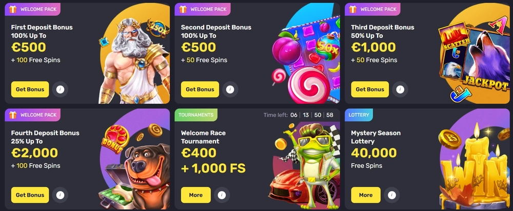 Welcome Package and Ongoing Promotions